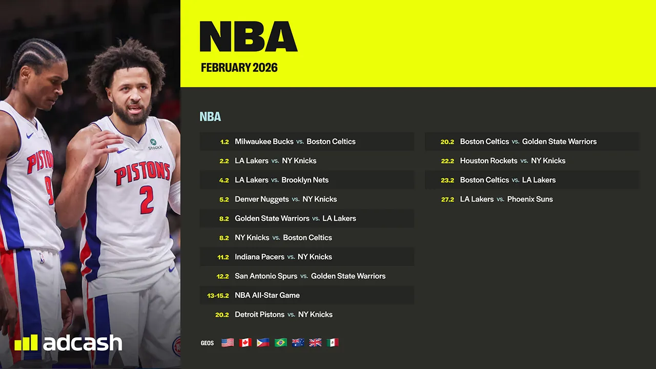 NBA Schedule February 2026 Key Dates