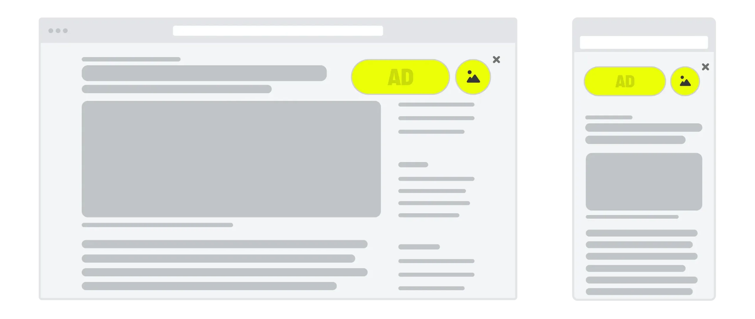 In-Page Push Programmatic Display Ad