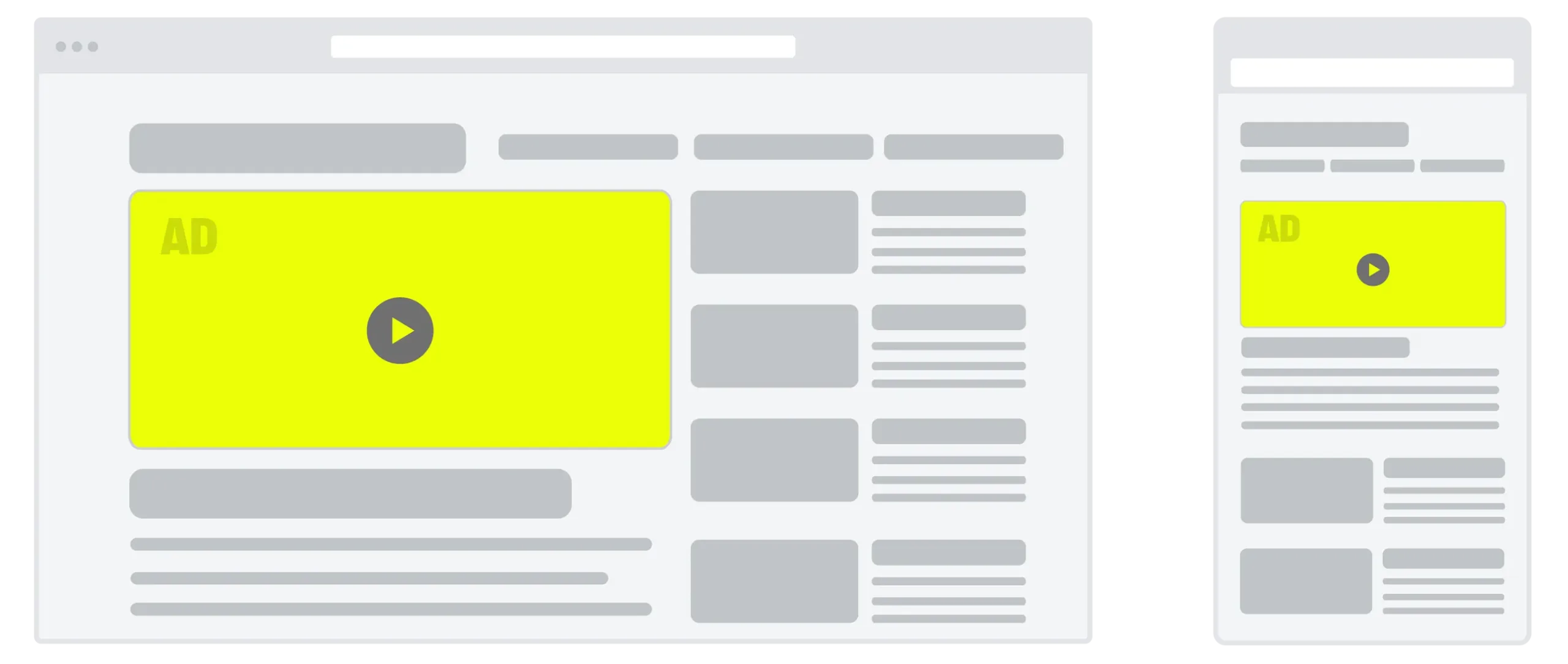 Example image of an In-Stream Video Ad